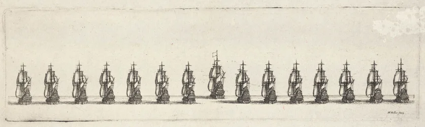 A Fleet in Line